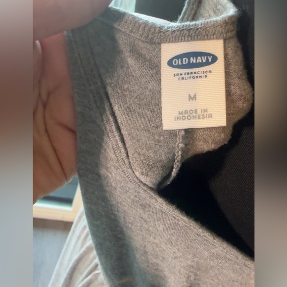 Old Navy Gray Spaghetti Strap Dress - Picture 4 of 4